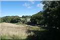 WV5754 : Fields above Mont de la Gr&Atilde;&uml;ve de Lecq by DS Pugh
